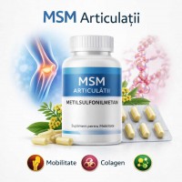 MSM pentru Articulații – Suport pentru Mobilitate și Colagen