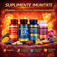 Suplimente Imunitate – Vitamine pentru Întărirea Sistemului Imunitar