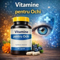 Vitamine pentru Ochi și Vedere – Luteină, Antioxidanți și Suplimente