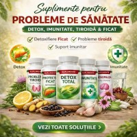 Probleme de Sănătate – Suplimente Naturale pentru Detox, Imunitate și Echilibru