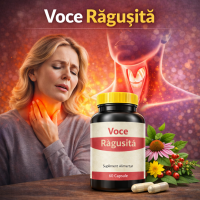 Răgușeală și Gât Iritat – Suplimente Naturale pentru Voce