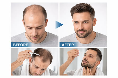 Beneficiile utilizării Foligain Minoxidil 5%