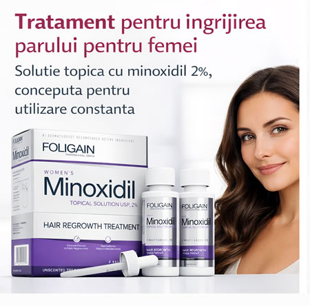 Ce este minoxidil pentru femei si de ce este utilizat in produsele pentru par