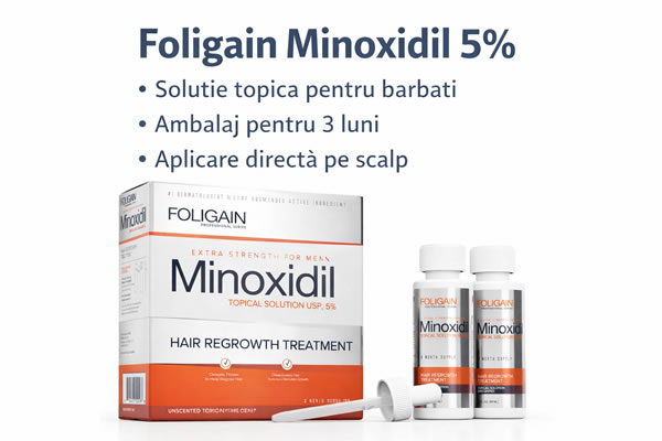 Ce este minoxidil si de ce este utilizat in produsele pentru par