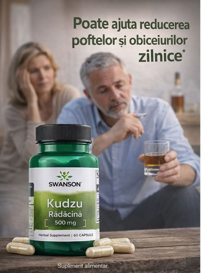 De ce să alegi Swanson Kudzu Rădăcină 500 mg