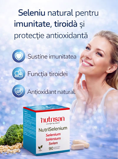De ce sa alegi NutriSelenium de la Nutrisan