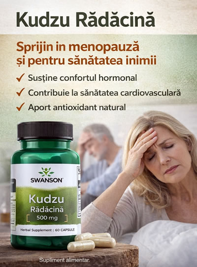 De ce să comanzi Swanson Kudzu de pe KrillOil.ro