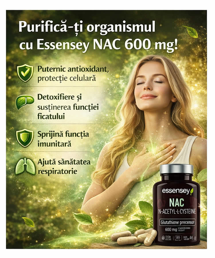 Essensey NAC N-Acetyl L-Cysteine 600 mg 90 capsule - Antioxidant