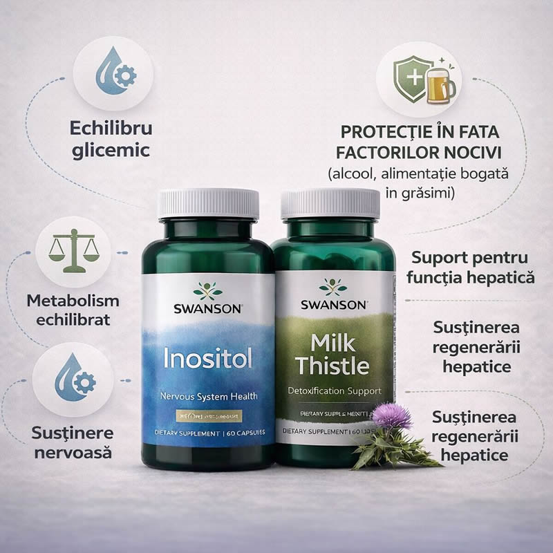 Pachet pentru Ficat Gras – Suport hepatic zilnic și echilibru