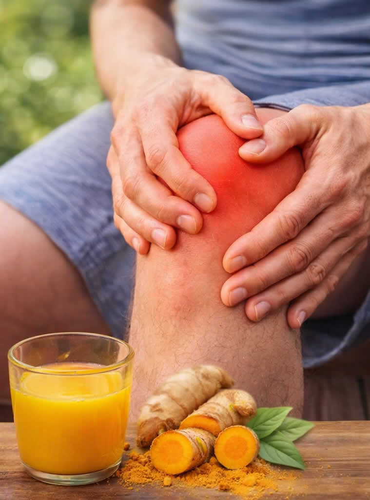 Swanson Ghimbir cu Turmeric dureri articulatii si genunchi