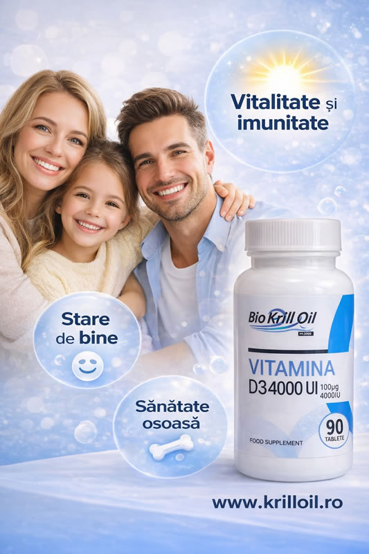 Vitamina D3 4000 UI + K2 de la Bio Krill Oil