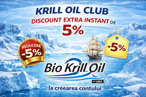 Krilloil Club cu discount si reducere la toate suplientele si vitaminele premium