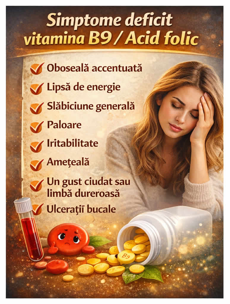 Acid folic 400 mcg pentru deficit de folat analize și susținerea metabolismului