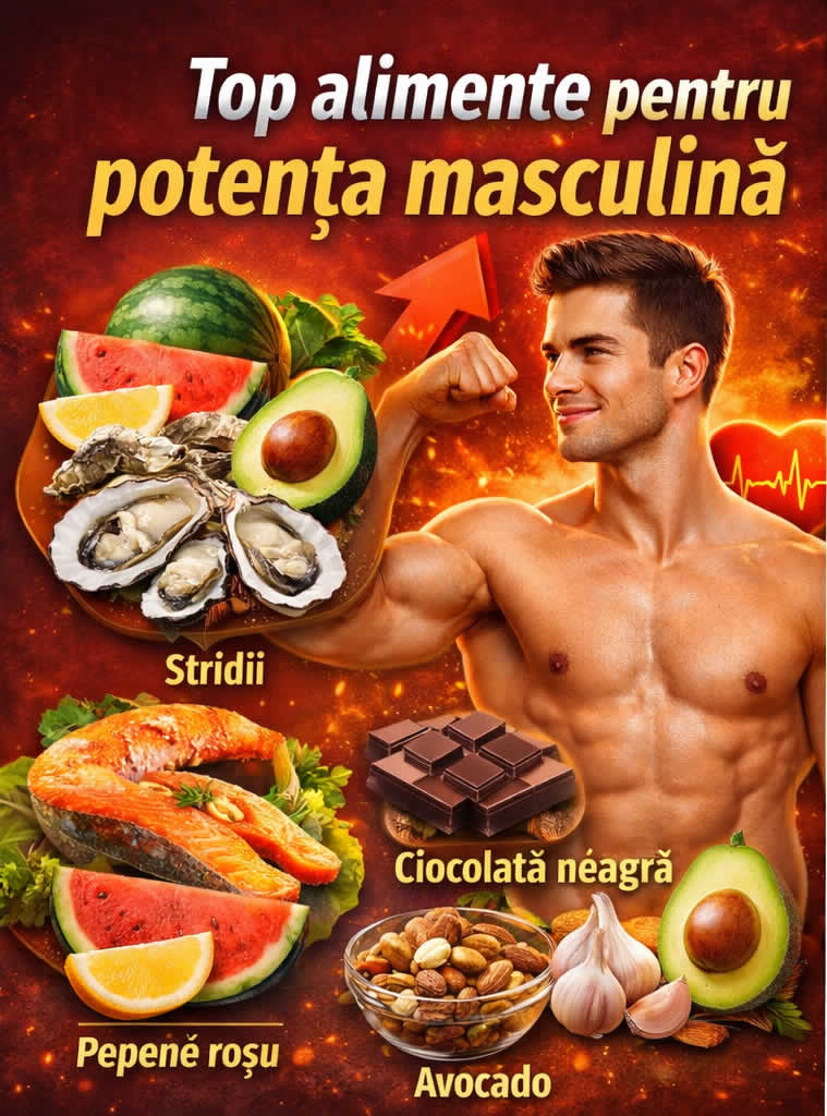 Top alimente pentru potența masculină – stridii, avocado, pepene roșu, nuci, somon și ciocolată neagră pentru libidou și erecție