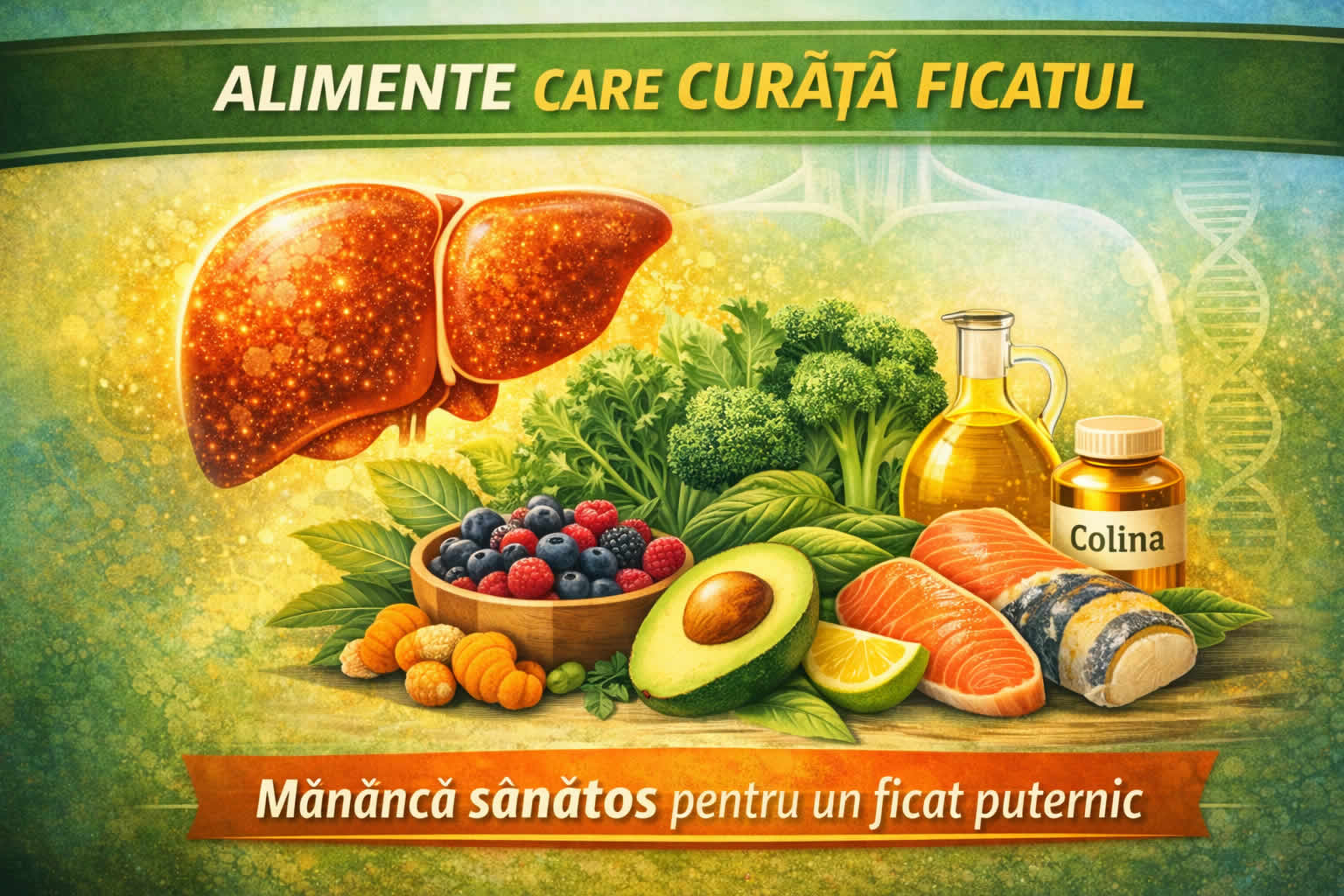 Alimente care curata ficatul si dieta recomandata pentru ficat gras cu omega 3 avocado legume verzi si fructe