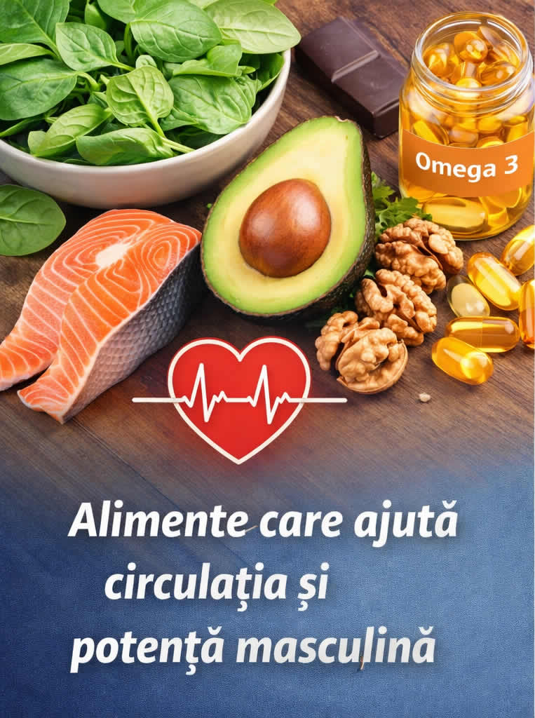 alimente care ajuta circulatia si imbunatatesc erectia masculina
