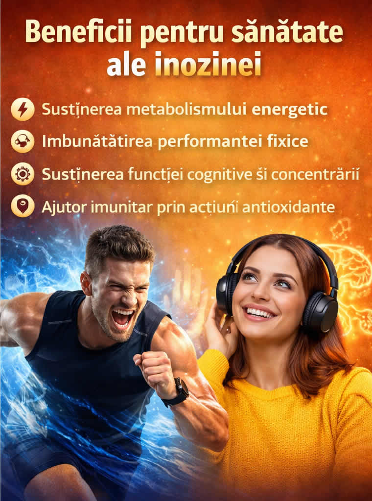 Beneficii inozina inosine pentru energie performanta fizica concentrare si suport cognitiv