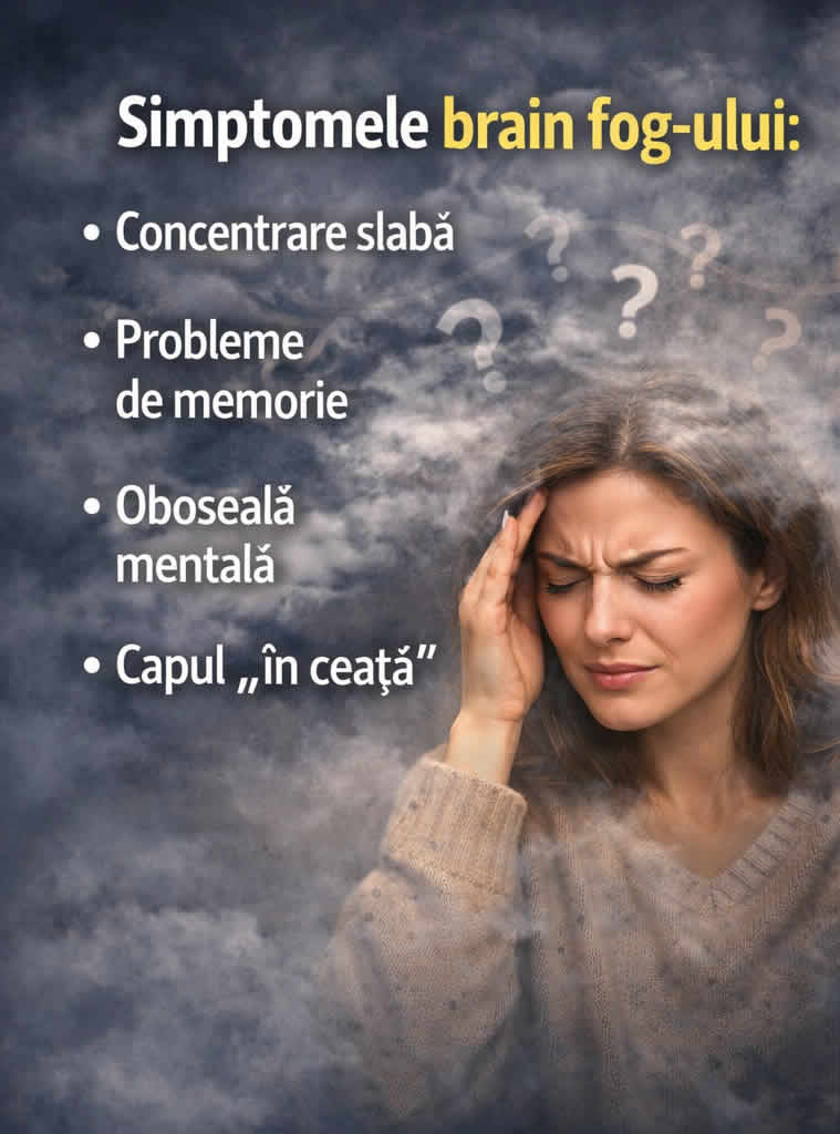 Brain fog, concentrare scăzută și nutrienți precum fierul și magneziul