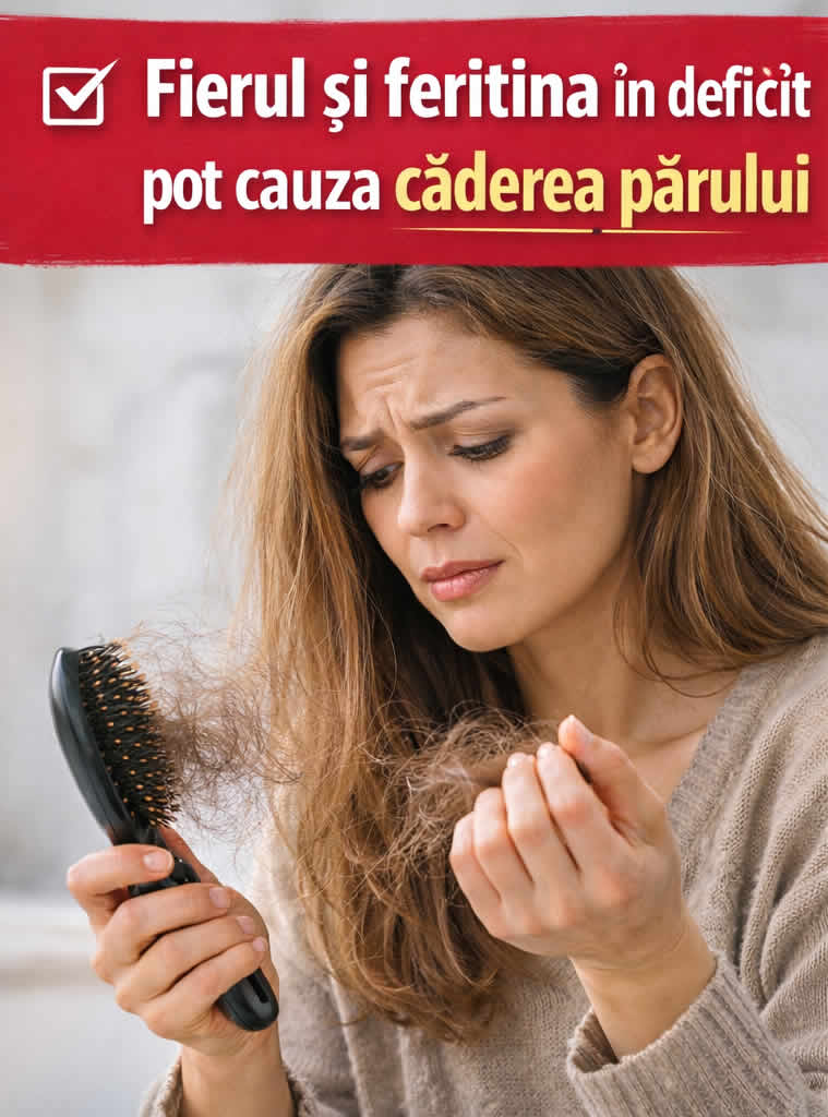 Căderea părului la femei, semne ale deficitului de vitamine și minerale importante pentru sănătatea firului de păr