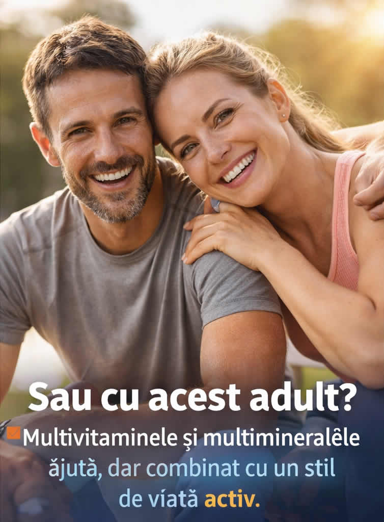 Cel mai bun complex de vitamine și minerale pentru adulți, echilibru, imunitate și susținere zilnică