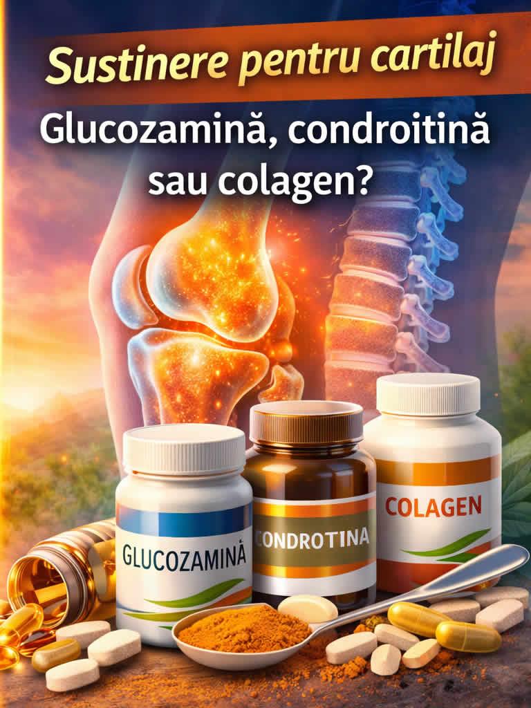 Cele mai bune suplimente pentru articulații în 2026 – colagen, omega 3, glucozamină și Boswellia pentru genunchi și mobilitate