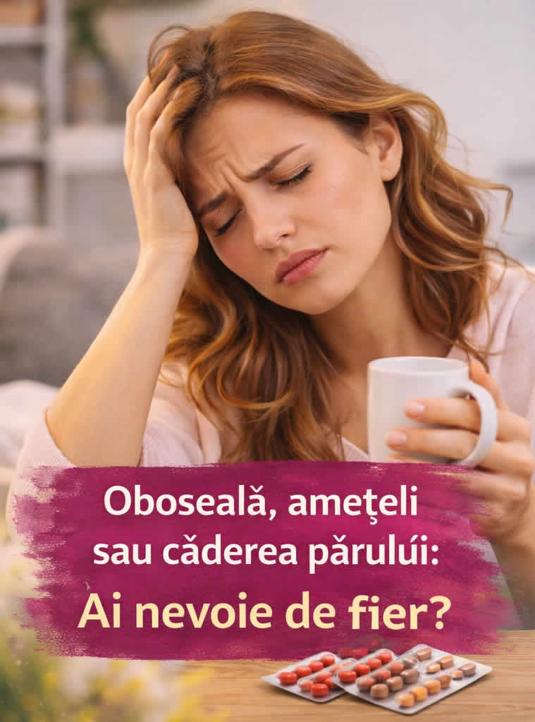cele mai bune vitamine si minerale pentru femei oboseala ameteli fier