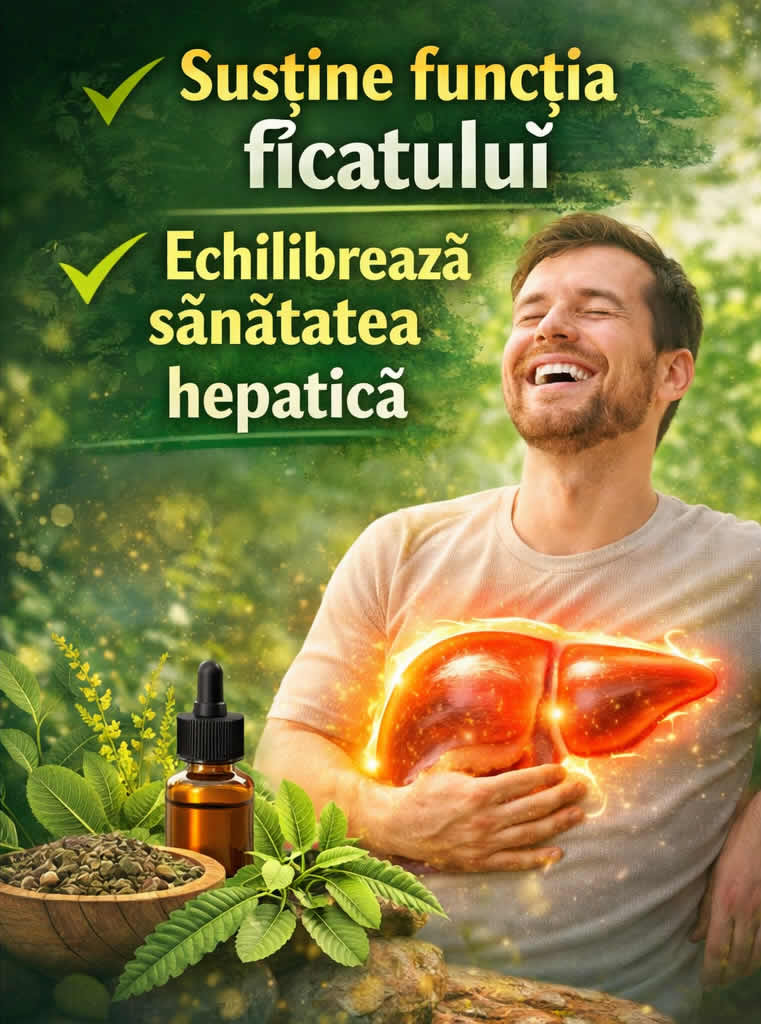 Chanca Piedra pentru sustinerea functiei ficatului, echilibru hepatic si protectie antioxidanta