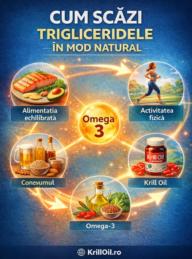 cum scazi trigliceridele natural omega 3 alimentatie sanatoasa si activitate fizica