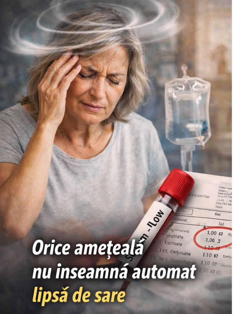 Deficit de sodiu cu amețeală și confuzie - simptome frecvente ale hiponatremiei