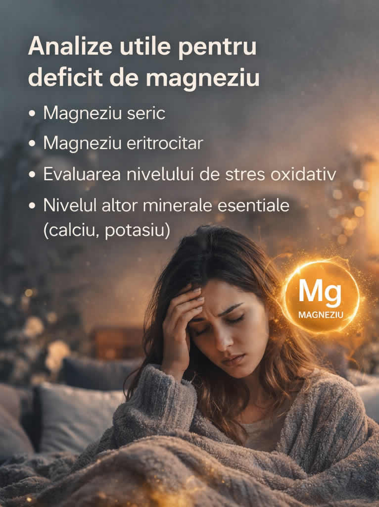 Deficit de magneziu după stres - crampe musculare, somn fragmentat și tensiune nervoasă