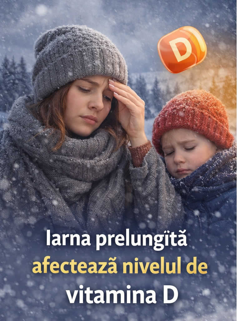 Iarna prelungită afectează nivelul de vitamina D la adulți și copii în sezonul rece