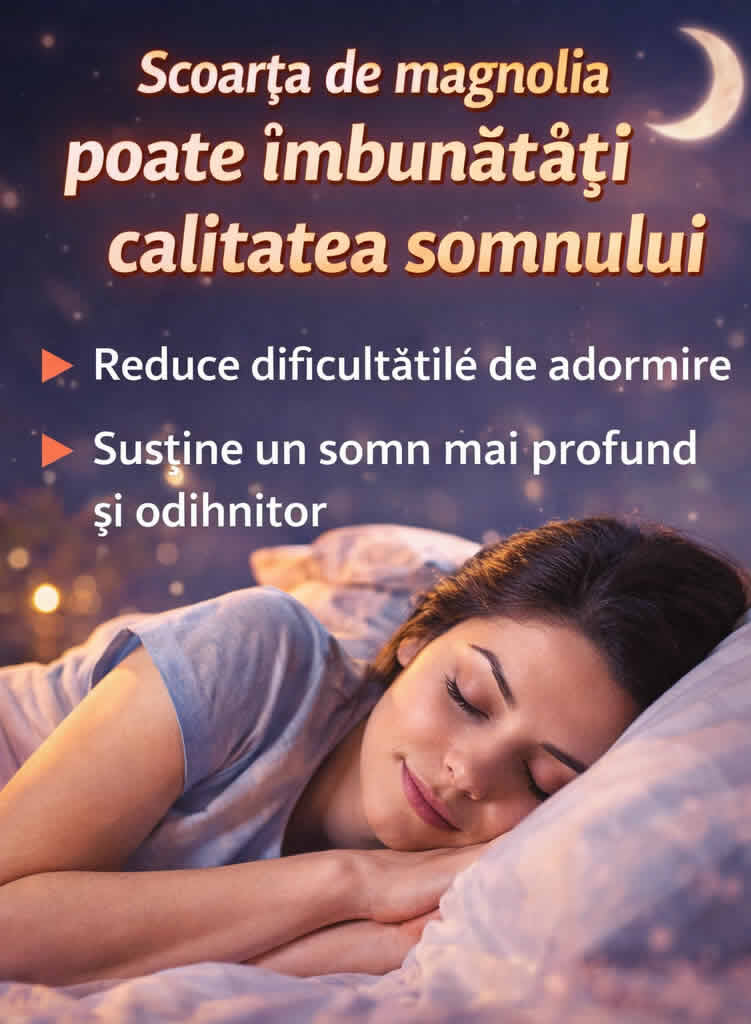 Magnolia Bark scoarță de magnolia pentru somn liniștit adormire ușoară și relaxare seara