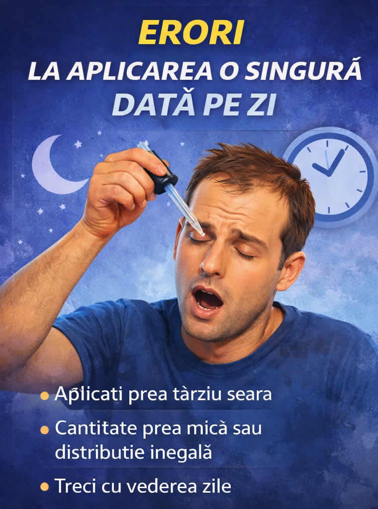 Aplicarea corectă a minoxidilului în rutina zilnică pentru căderea părului și regenerarea scalpului