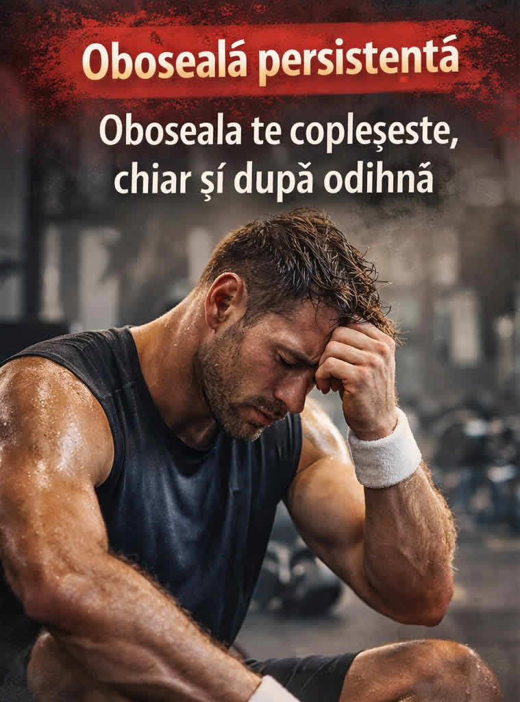 Oboseala persistenta in supraantrenament la sportivi si persoane active dupa efort intens