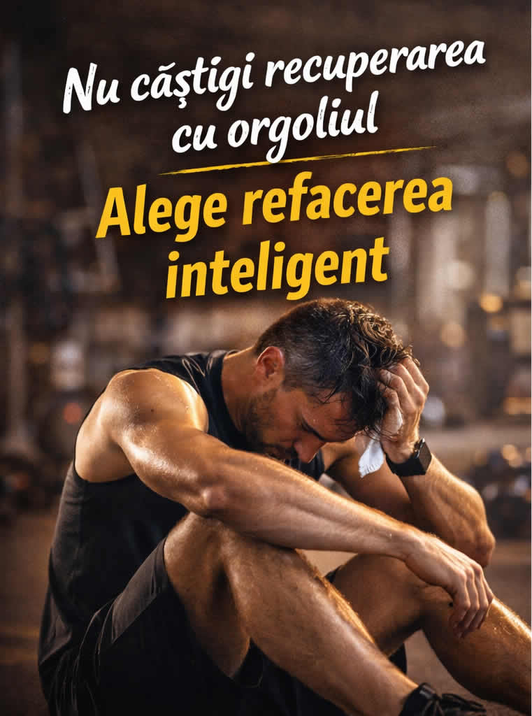 Refacere inteligentă după antrenamente grele și recuperare musculară eficientă