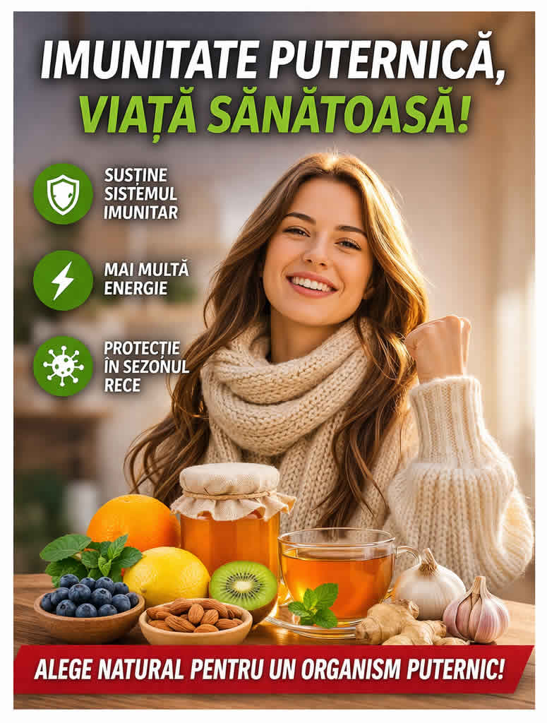 Sistem imunitar puternic, protectie zilnica si sustinerea sanatatii intregii familii