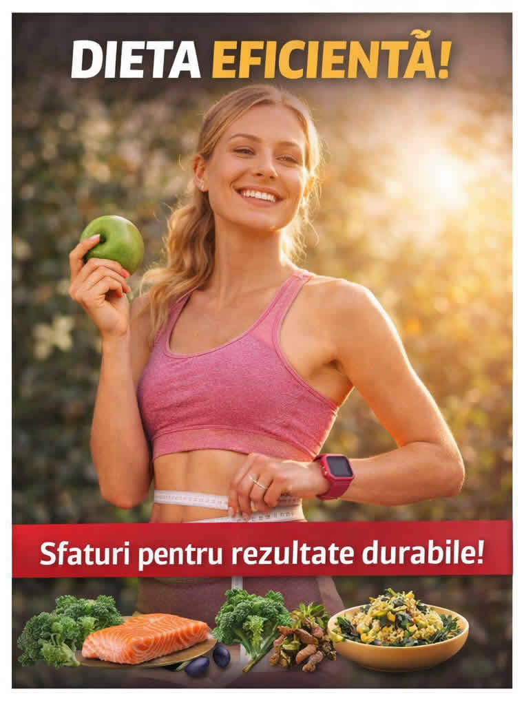 Slabire sanatoasa prin alimentatie echilibrata, miscare si rutina sustenabila