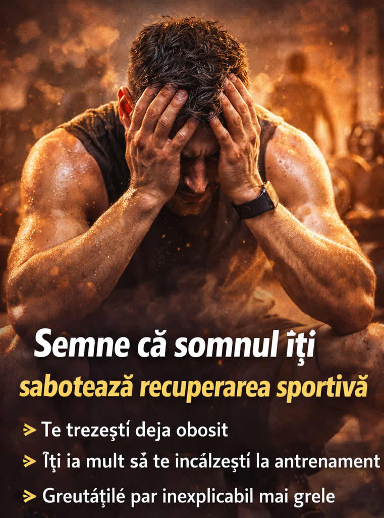 Somnul nu este doar odihnă, ci o etapă cheie de adaptare la efort și recuperare sportivă