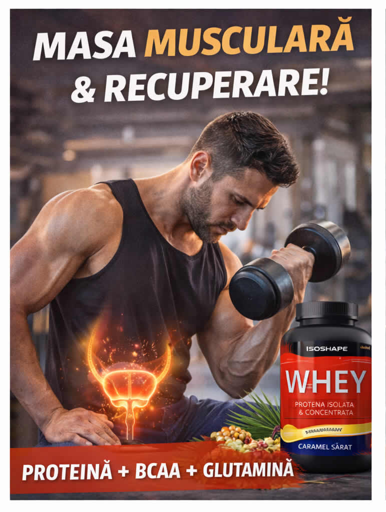 Sport, recuperare musculara si performanta - sustinere pentru antrenamente intense si refacere