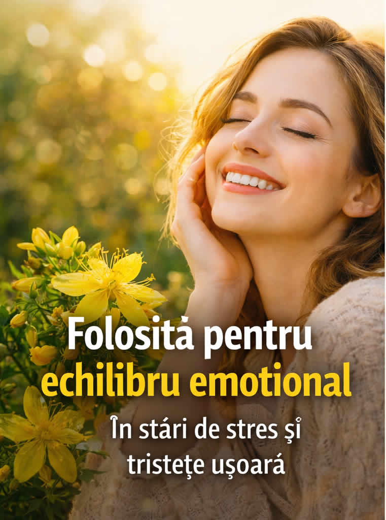 Sunătoare pentru echilibru emoțional, stres și tristețe ușoară