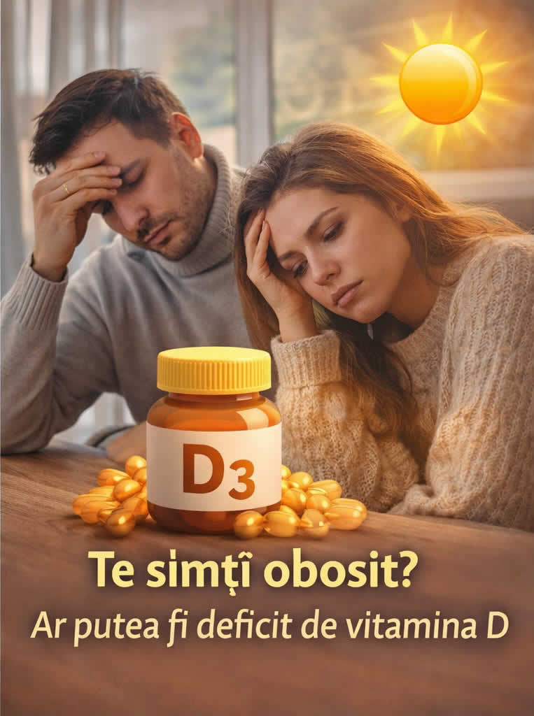 Oboseală persistentă și posibil deficit de vitamina D în timpul iernii prelungite