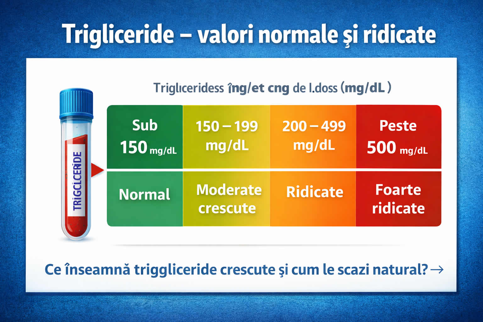 trigliceride valori normale si ridicate mg dl explicate simplu cu intervale pentru trigliceride crescute