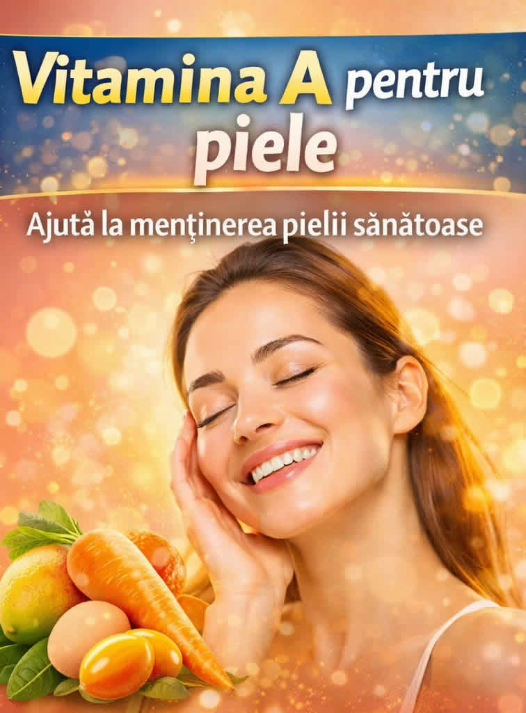 Vitamina A pentru piele sănătoasă, imunitate și protecția mucoaselor