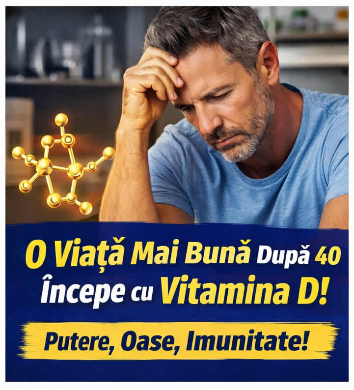 Bărbat după 40 de ani, activ și energic, imagine despre vitamine pentru vitalitate, tonus și stare de bine