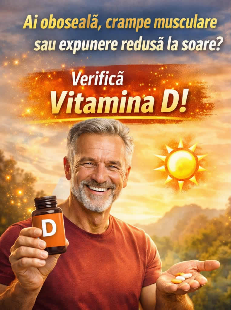 Vitamina D pentru bărbați după 50 de ani pentru energie, oase și funcție musculară