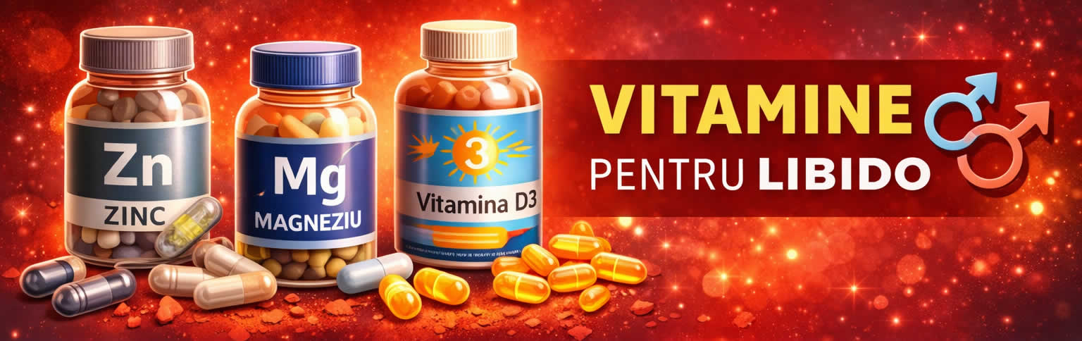 Vitamine pentru libido – zinc, magneziu și vitamina D pentru creșterea dorinței sexuale
