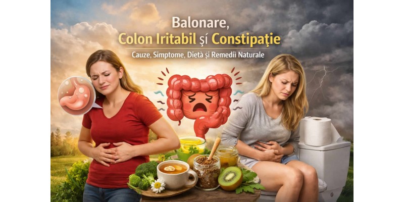 Balonare colon iritabil și constipație remedii naturale pentru digestie și tranzit intestinal sănătos