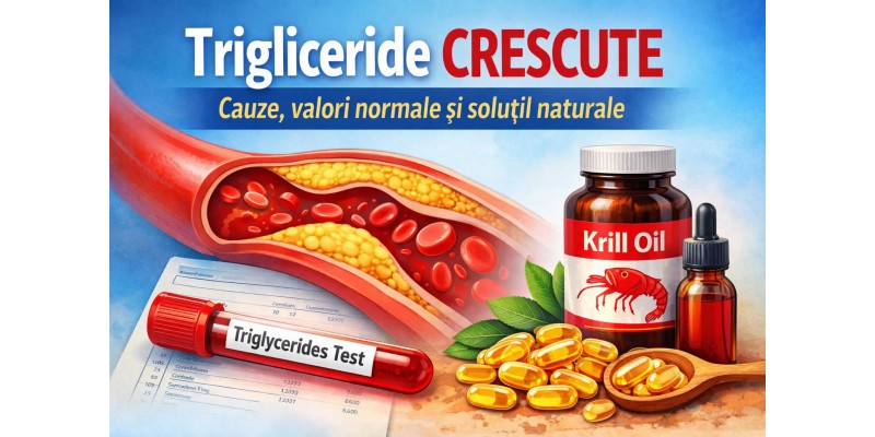 Trigliceride crescute – cauze, valori normale și cum le scazi natural
