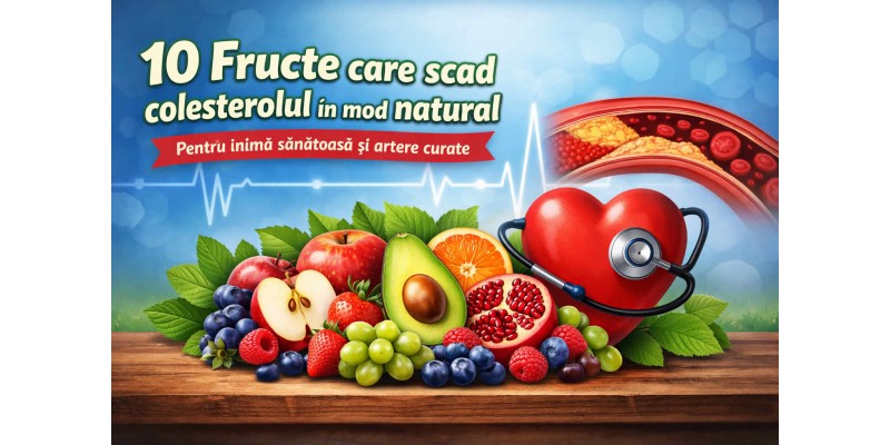 Fructe care scad colesterolul în mod natural – mere, avocado, citrice și fructe de pădure pentru inimă sănătoasă
