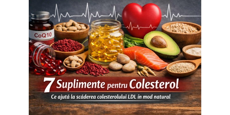 Suplimente pentru colesterol – krill oil, omega 3, berberina si alimente care ajuta la scaderea colesterolului LDL